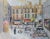 After Maurice Utrillo, French Square, 1950s, Gouache on Paper For Sale - Image 6 of 6