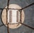 Brown Mid 20th Century Solid Maple & Tiger Maple Bench Made Round Dining Table Tavern Table For Sale - Image 8 of 9