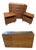 Ramseur Mid Century Modern MCM Set of 3 Includes 5 Drawer Dresser, 8 Drawer Dresser and 2 Nightstands For Sale