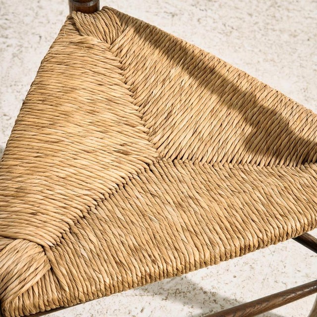 Oak 3-Legged Armchair, 1930s For Sale - Image 15 of 17