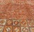 Burnt Orange Vintage Moroccan Rug in Autumn Colors, Red, Pumpkin, Orange and Light Green For Sale - Image 8 of 11