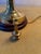 Wood 1980s Neoclassical Spiral Twist Brass & Wood Buffet Lamps - A Pair (Bases Only) For Sale - Image 7 of 7
