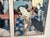 Paper Utagawa Kunisada (Toyokuni Iii) Kabuki Actor Ukiyo-E Triptych For Sale - Image 7 of 17