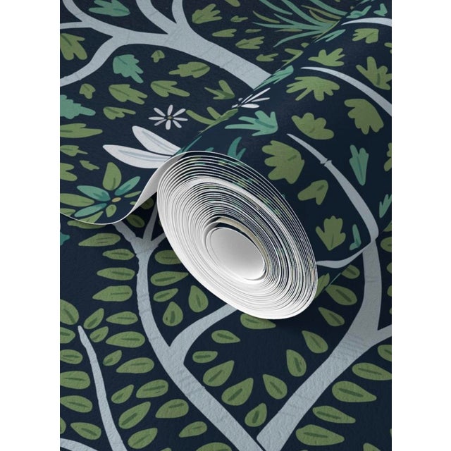 Traditional Woodlands Wallpaper For Sale - Image 4 of 7