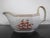 Spode Copeland Red Gold Trim Ships Trade Winds Sauce Gravy Boat W/Underplate For Sale - Image 11 of 14