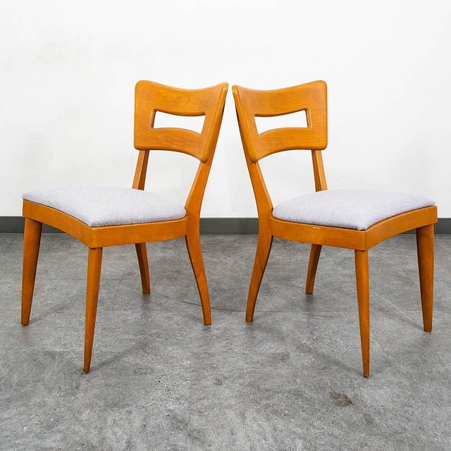 1960s Mid Century Modern Dining Chairs Set 8 Heywood Wakefield Dog Bone Armchair MCM For Sale In Sacramento - Image 6 of 11