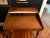 Drexel John Von Koert for Drexel Mid Century Modern Walnut Tambour Desk For Sale - Image 4 of 11