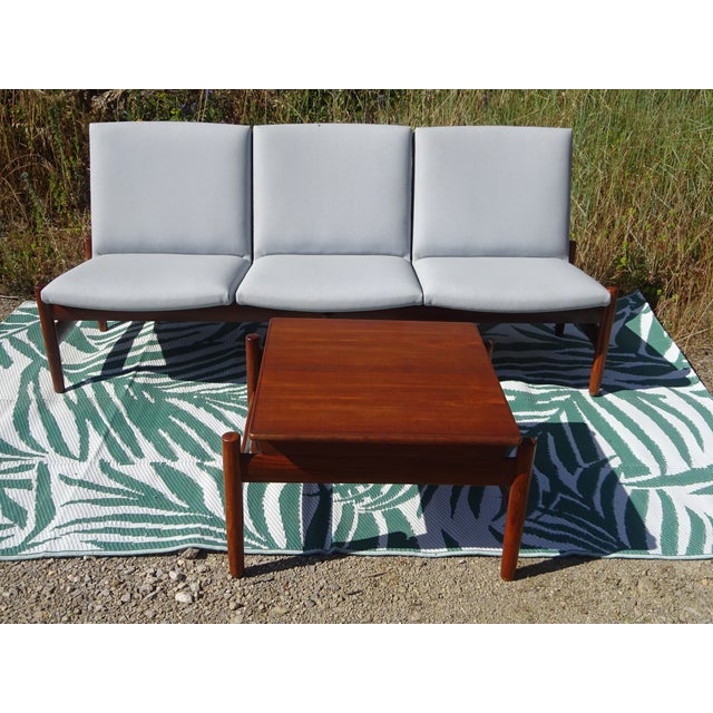 Scandinavian Modular Living Room Set by Gunnar Sørlie for Karl Sørlie and Sons, 1960s, Set of 4 For Sale - Image 9 of 18