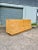 Tan Italian Mid Century Modern Lowboy Dresser With Oblique Tapered Façade | Giorgio Collection Italy For Sale - Image 8 of 13