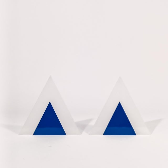 Italian Geometric Sconces by Guzzini, 1970s, Set of 2 For Sale - Image 10 of 10