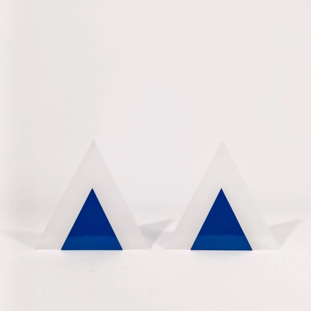 Italian Geometric Sconces from Guzzini, 1970s, Set of 2 For Sale - Image 10 of 10