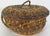 Chinese Vintage Chinese Round Pine Needle Basket For Sale - Image 3 of 9