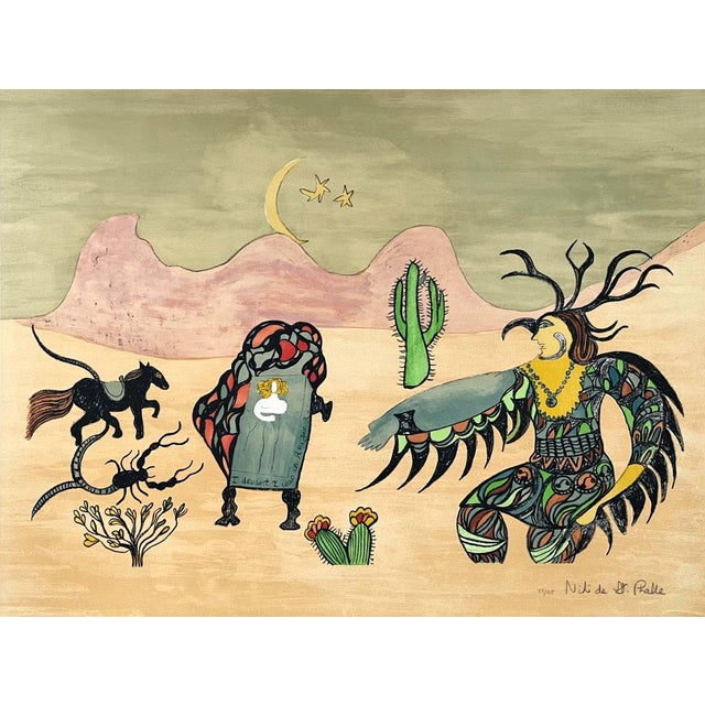 Niki de Saint Phalle, I Dreamt I Was in Arizona, 1978, Lithograph For Sale