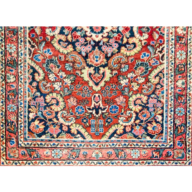 Early 20th Century Vintage Bibikibad Rug For Sale - Image 4 of 8