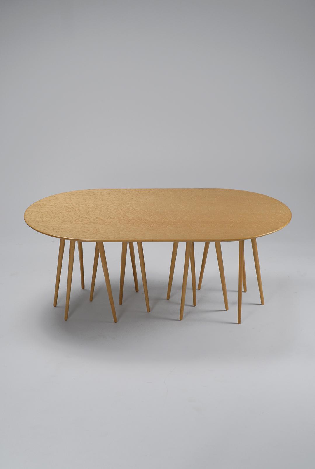 1990s Toothpick Cactus Coffee Table by Lawrence Laske, Mid-Century