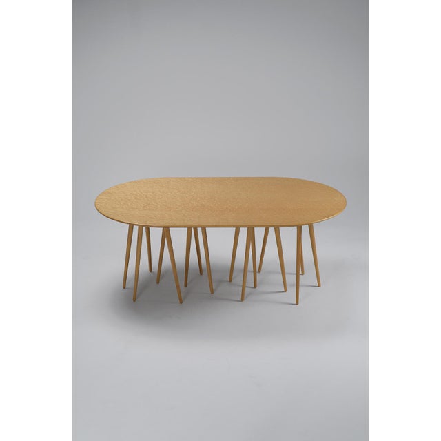 Wood 1990s Toothpick Cactus Coffee Table by Lawrence Laske, Mid-Century Modern For Sale - Image 7 of 7