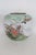 Toyo Botan Japanese Porcelain Oval Vase Hand Painted Floral Garden Design 5019b For Sale - Image 14 of 17