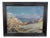 Mediterranean Coastal Town, France, 1930, Oil on Panel, Framed For Sale
