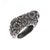 sz5.75 Dian Malouf sterling floral repousse ring. Selling the chunky ring shown. A visionary who has spent her life...