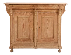 French Pitch Pine Counter / Bar, C. 1880.