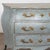 Late 18th Century Blue Swedish Bombay Chest of Three Drawers For Sale - Image 9 of 16