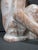 Sarreid Ltd. Spanish Carved Wood Sitting Monkey Sculpture Circa 1970s For Sale - Image 10 of 18