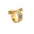 Late 20th Century Ilias Lalaounis Ruby Gold Snake Ring 18k Yellow 9 Rows Band Coiled Snakes Vintge For Sale - Image 5 of 8