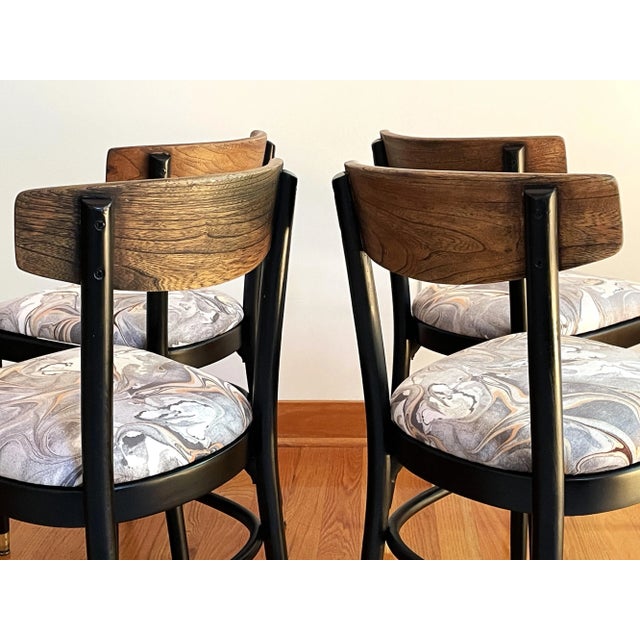 Wood Thonet Bentwood Dining Chairs - Set of Four For Sale - Image 7 of 15