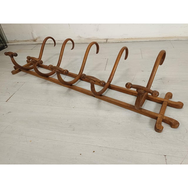 Wall-Mounted Coat Rack from Thonet, 1890s For Sale - Image 13 of 15