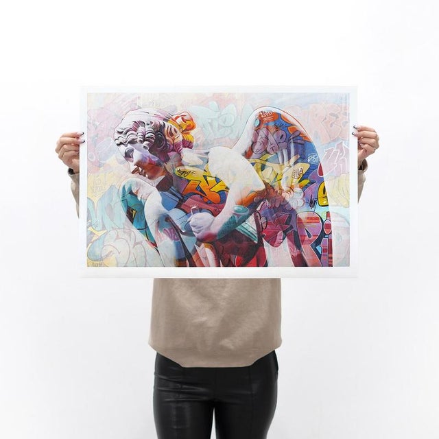 PichiAvo, Eros Lefkos, 2023, Giclée Print For Sale - Image 3 of 5