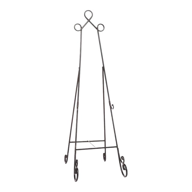 Vintage Metal Art Display Easel 20thC For Sale