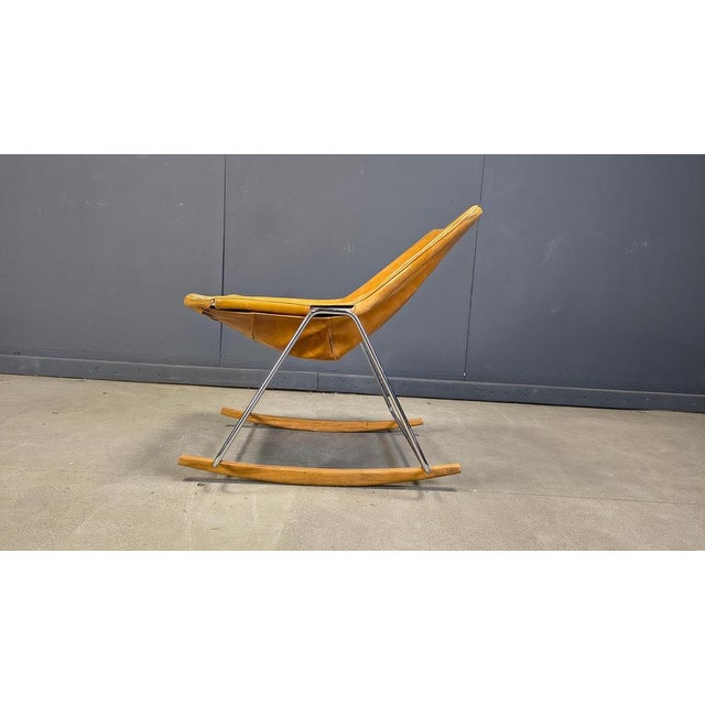 Vintage G1 Rocking Chair from Pierre Guariche, 1950s For Sale - Image 6 of 11