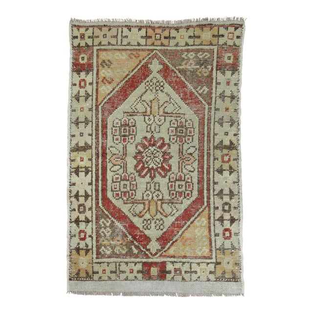 Vintage Turkish Anatolian Rug - 0' x 9'2" For Sale