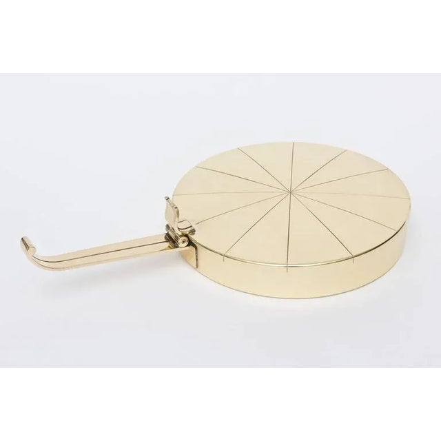 Vintage Tommi Parzinger Brass Lidded Box Mid Century Modern For Sale - Image 9 of 10