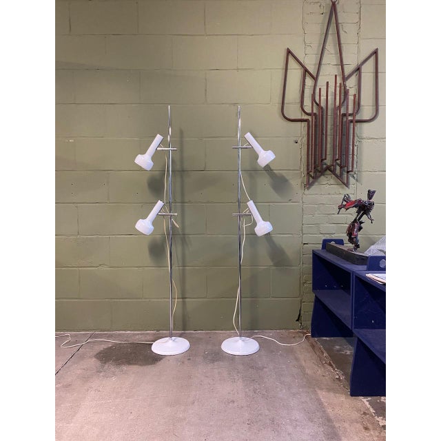 Space Age Floor Lamps from Swiss Lamps International, 1970s, Set of 2 For Sale - Image 15 of 15