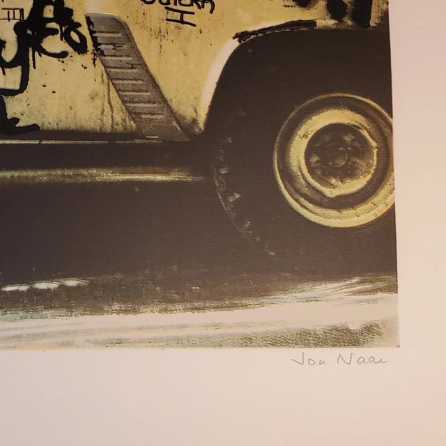 Knoll Photographer Jon Naar Signed Artist Proof Silkscreen