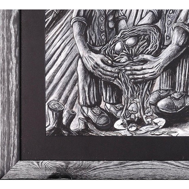 1990s Julian Ruddock, Lost Hedgerows, Pastel Artwork, 1980s For Sale - Image 5 of 18