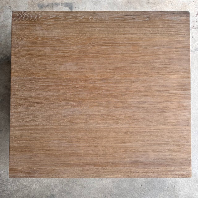 Not Yet Made - Made To Order Harper White Oak Nightstands With Single Drawer and Shelf in a Natural Finish For Sale - Image 5 of 10