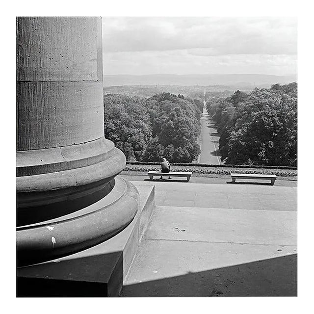 View from the Castle-Gate of Wilhelmshoehe to Kassel, Germany 1937, 2021 For Sale