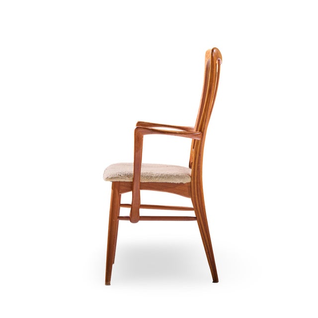Niels Koefoed for Koefoeds Hornslet Ingrid Mid Century Teak Dining Chairs - Set of 8 For Sale - Image 15 of 18