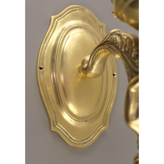 Art Nouveau Viennese Figurative Wall Lamps, Austria, 1910s, Set of 2 For Sale - Image 4 of 6
