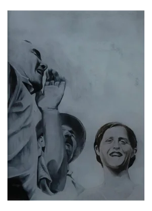Roberto De Francisci, Farmers, Oil Painting, 2011