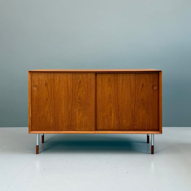 Sideboards in Teak by Arne Vodder for Sibast, Denmark, 1960s, Set of 2 For Sale - Image 9 of 18