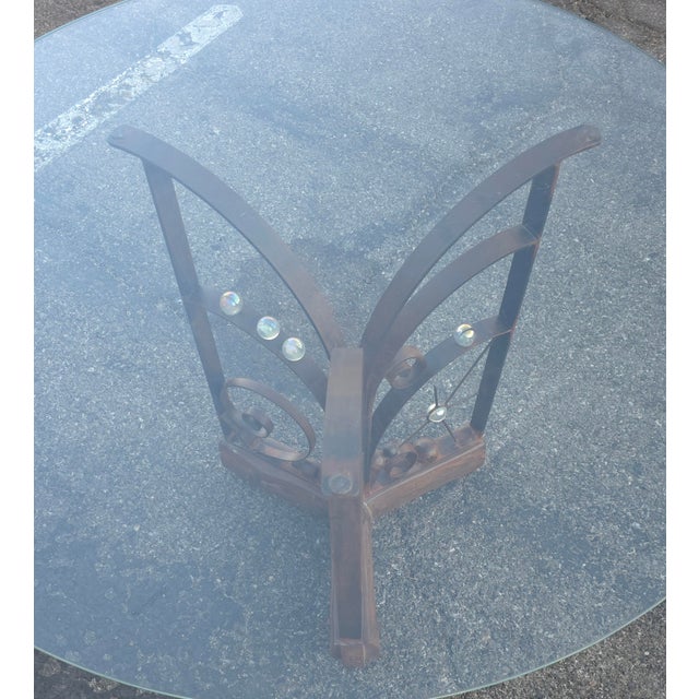 Vintage Handmade Rustic Dining Set Attributed to Carlo De Anda For Sale - Image 16 of 16