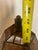 Vintage Shaker Metal Table Lamp With an Amber Mica Hexagonal Lamp Shade For Sale - Image 9 of 12