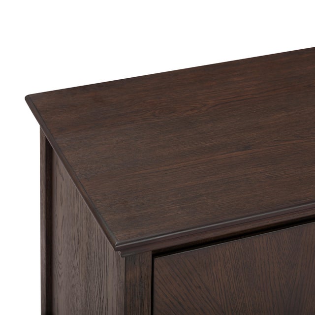 Mila Dark Brown Sideboard For Sale - Image 4 of 9