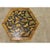 Brown Vintage English Painted Low Table with Butterfly Découpage For Sale - Image 8 of 9