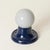 1960s Mid-Century Blue Light Ball Table Lamp attributed to Castiglioni for Flos, Italy, 1960s For Sale - Image 5 of 13