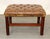 Mid 20th Century Mid 20th Century Tufted Leather Foot Stool/Bench For Sale - Image 5 of 5