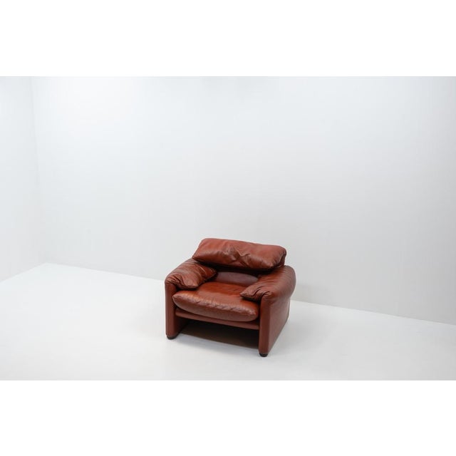 Maralunga Lounge Chair from Vico Magistretti, 1980s For Sale - Image 6 of 13